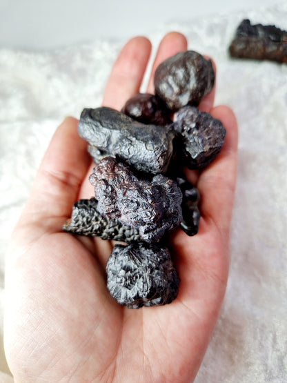 Egyptian Black Diamond Quartz (Prophecy Stone) - Mystical Wisdom (one supplied)