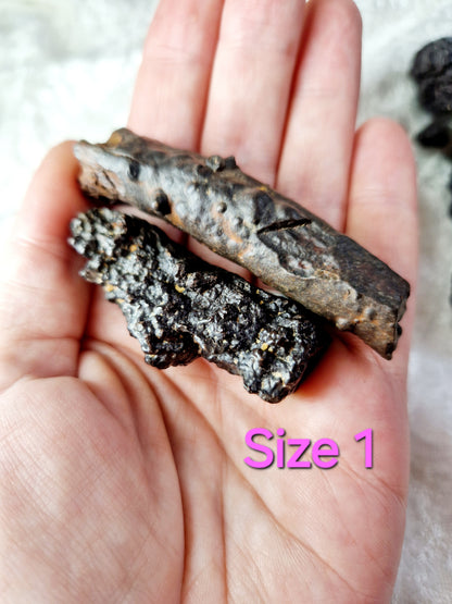 Egyptian Black Diamond Quartz (Prophecy Stone) - Mystical Wisdom (one supplied)