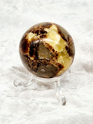 Septarian Sphere - Strength, Harmony, and Unique UV Reactivity