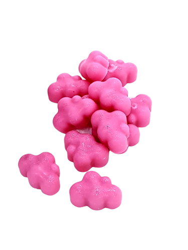 Berry Euphoria Handmade Soy Wax Melts Clouds 6pk- Strawberry and Bubbles Fragrance