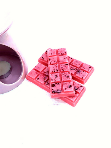 Elegant Rose 10-Cell Bar Soy Wax Melts - Timeless Floral Elegance