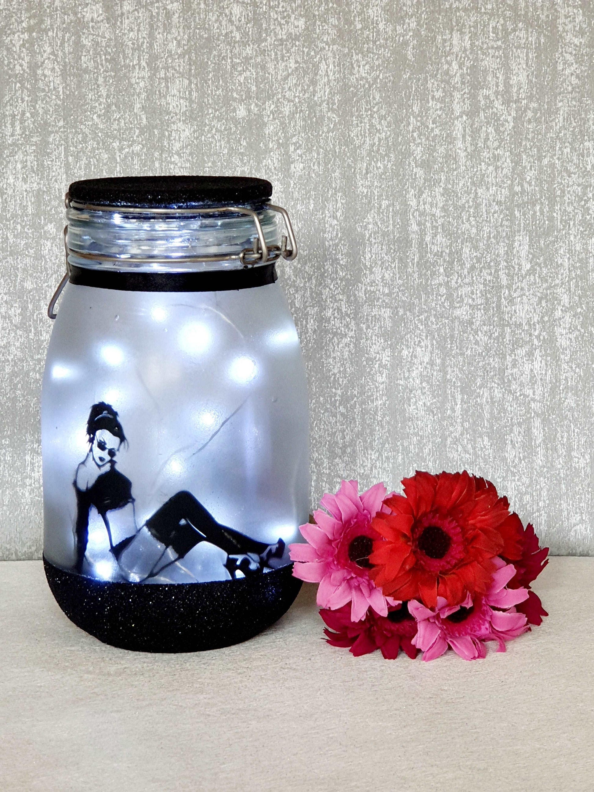Large Boudoir Pinup Girl Light
