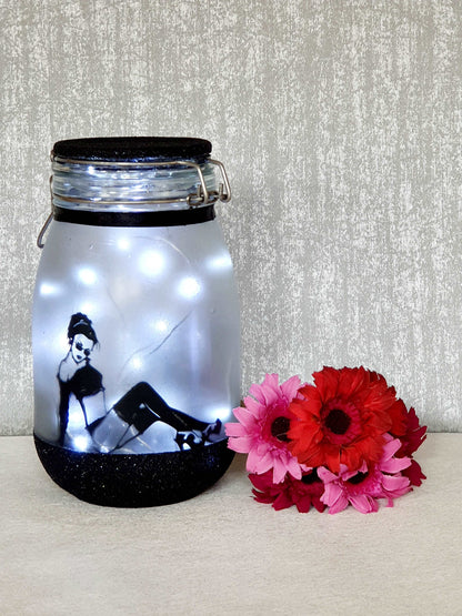 Large Boudoir Pinup Girl Light