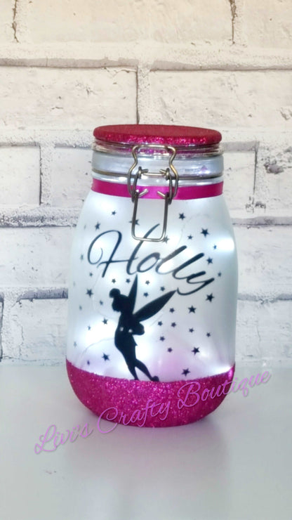 Large Personalised Fairy Themed Light