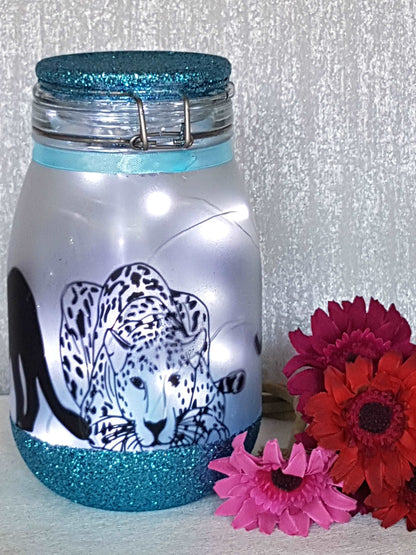 Large Leopard Themed Light