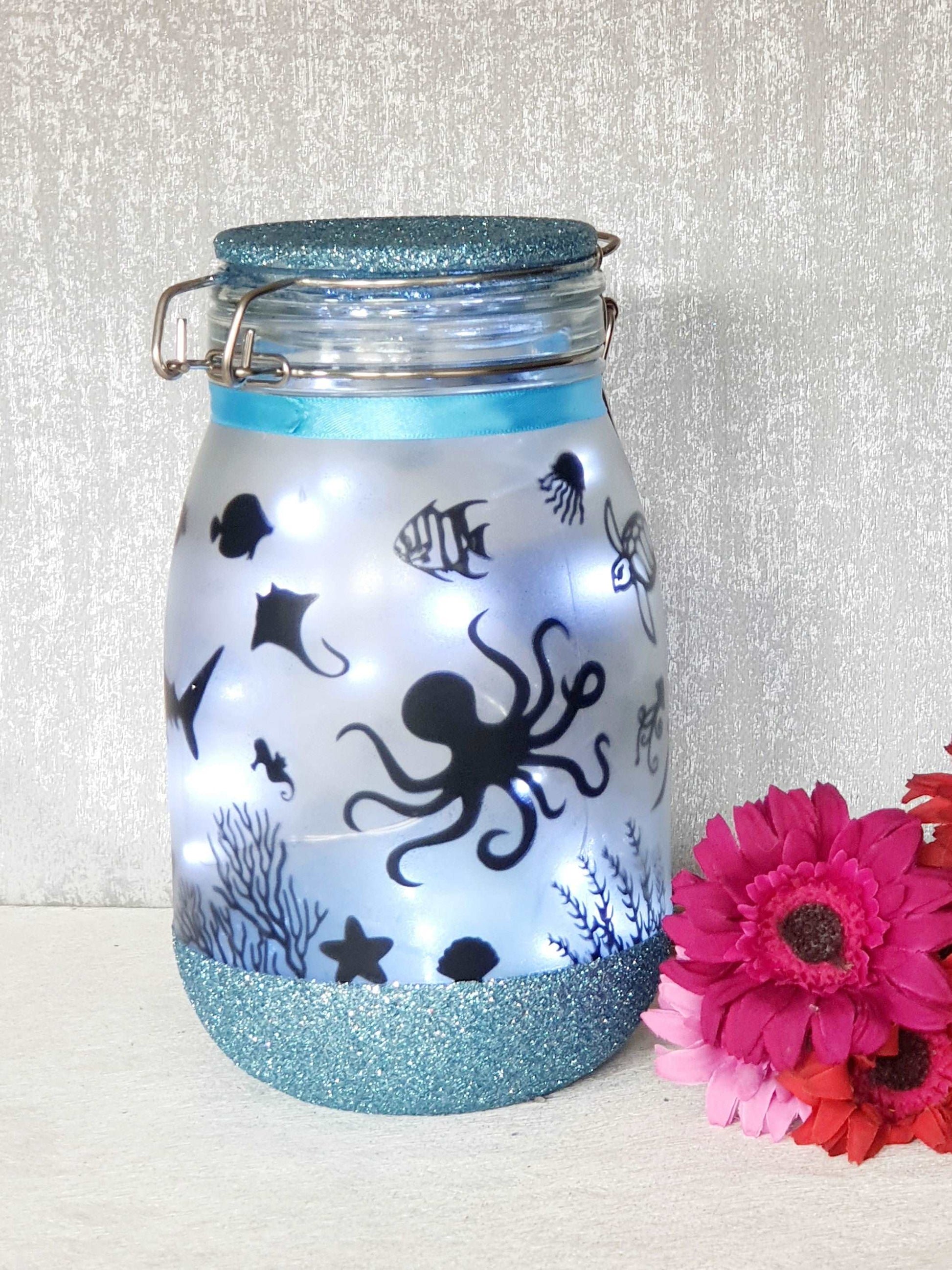 Large Personalised Orca Whale Night Light
