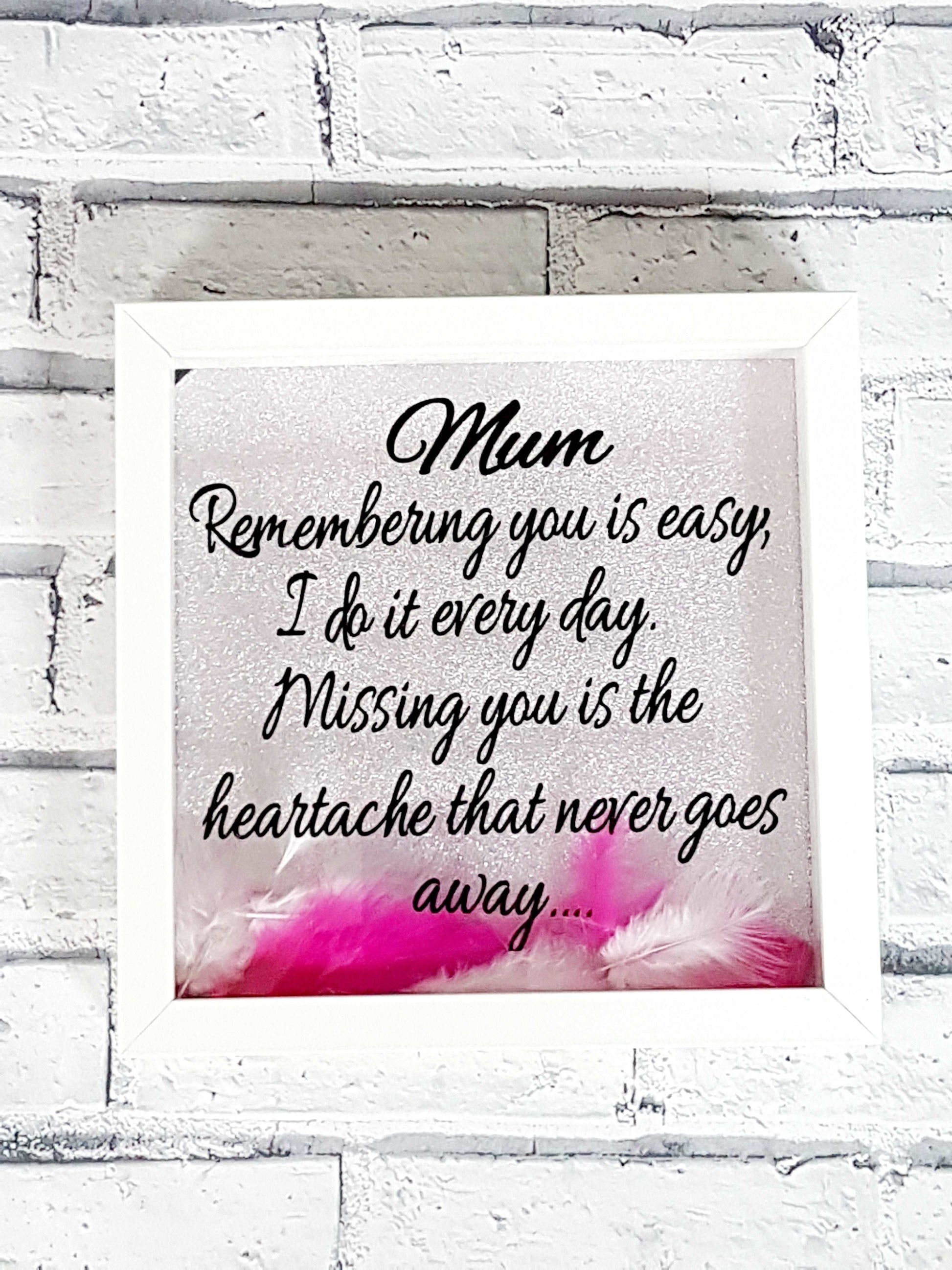 Personalised Keepsake Shadow Box Frame
