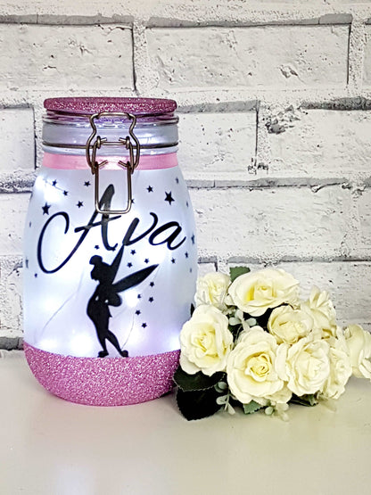 Large Personalised Fairy Themed Light