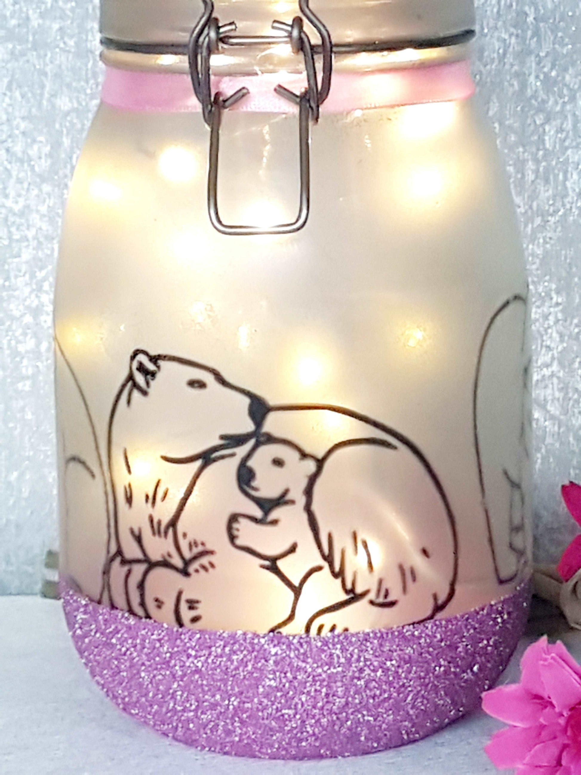 Large Polar Bear Night Light