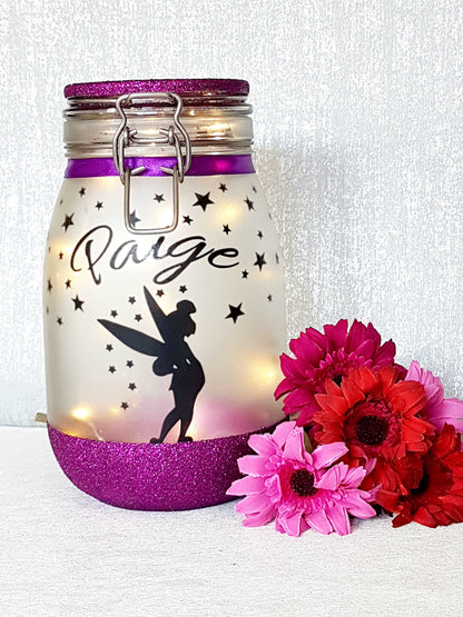 Large Personalised Fairy Themed Light