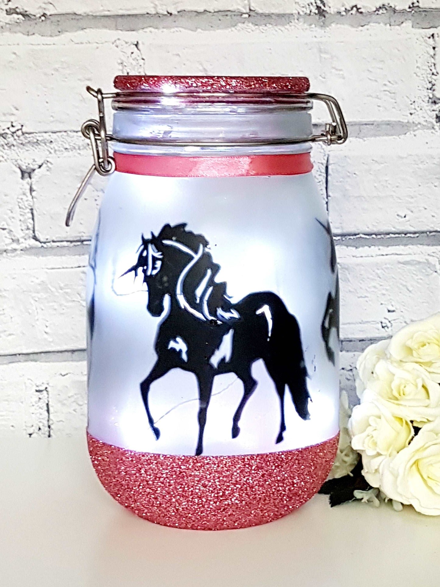 Large Personalised Unicorn Themed Light