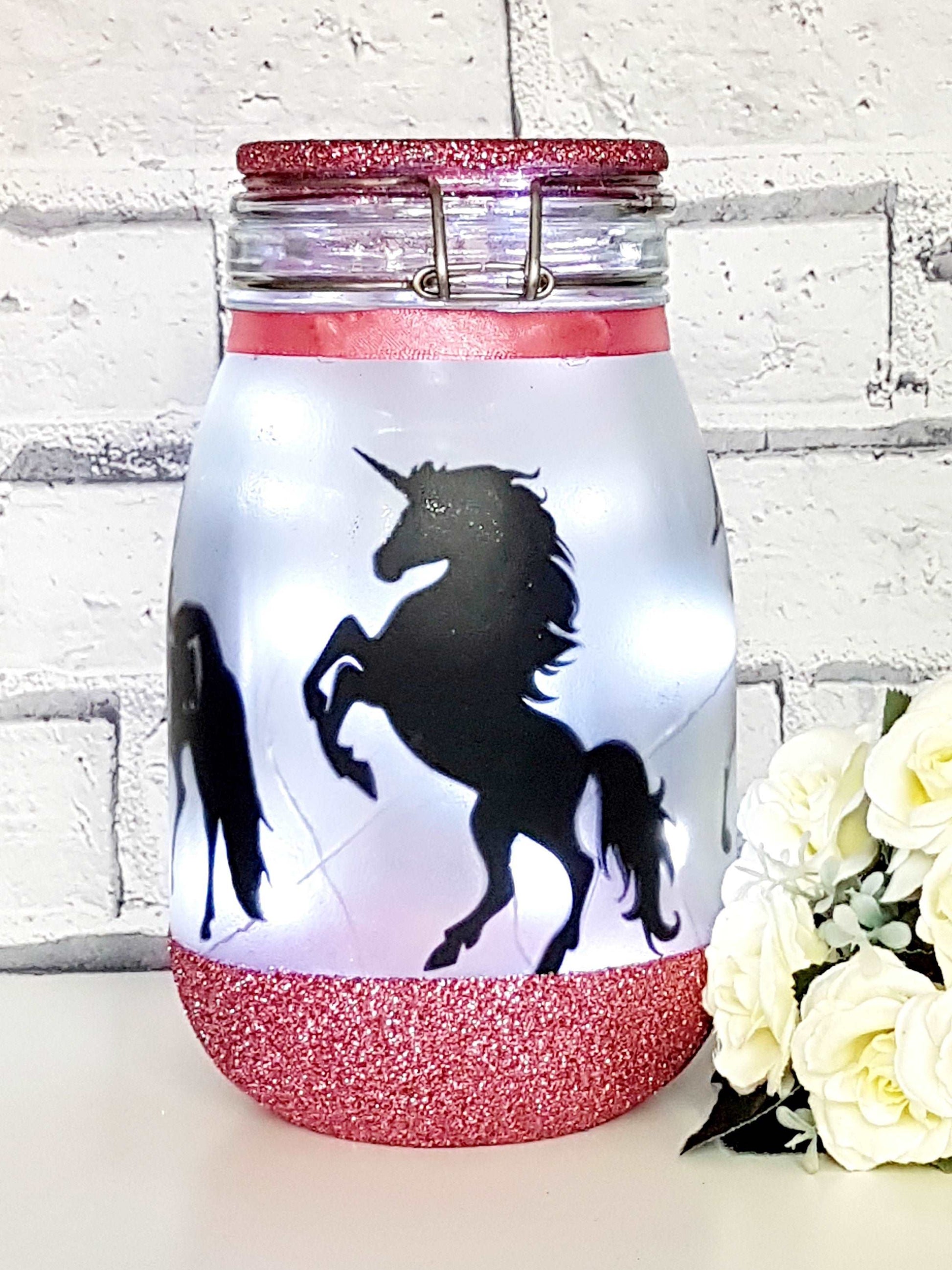 Large Personalised Unicorn Themed Light