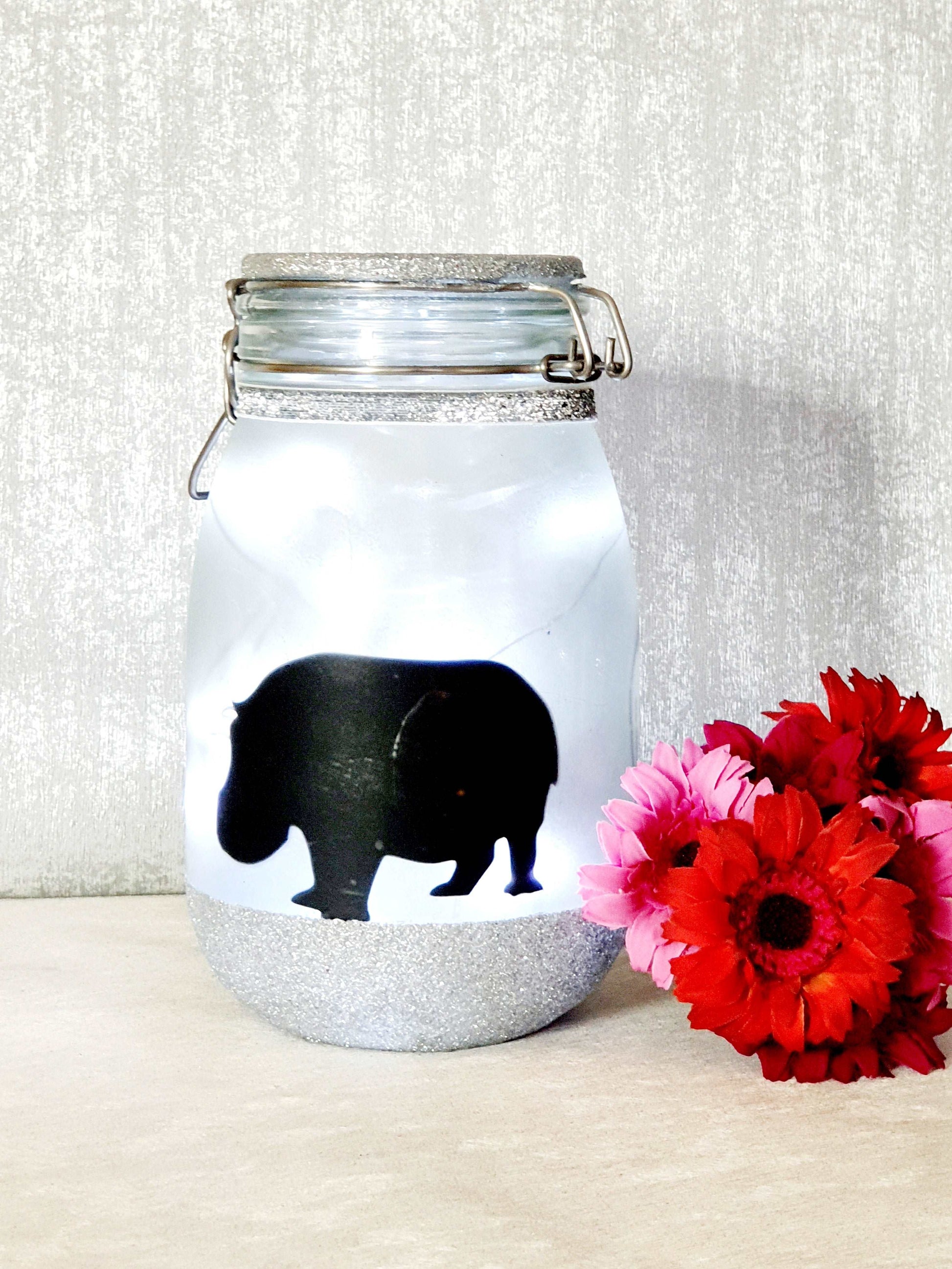 Large Hippopotamus Themed Light