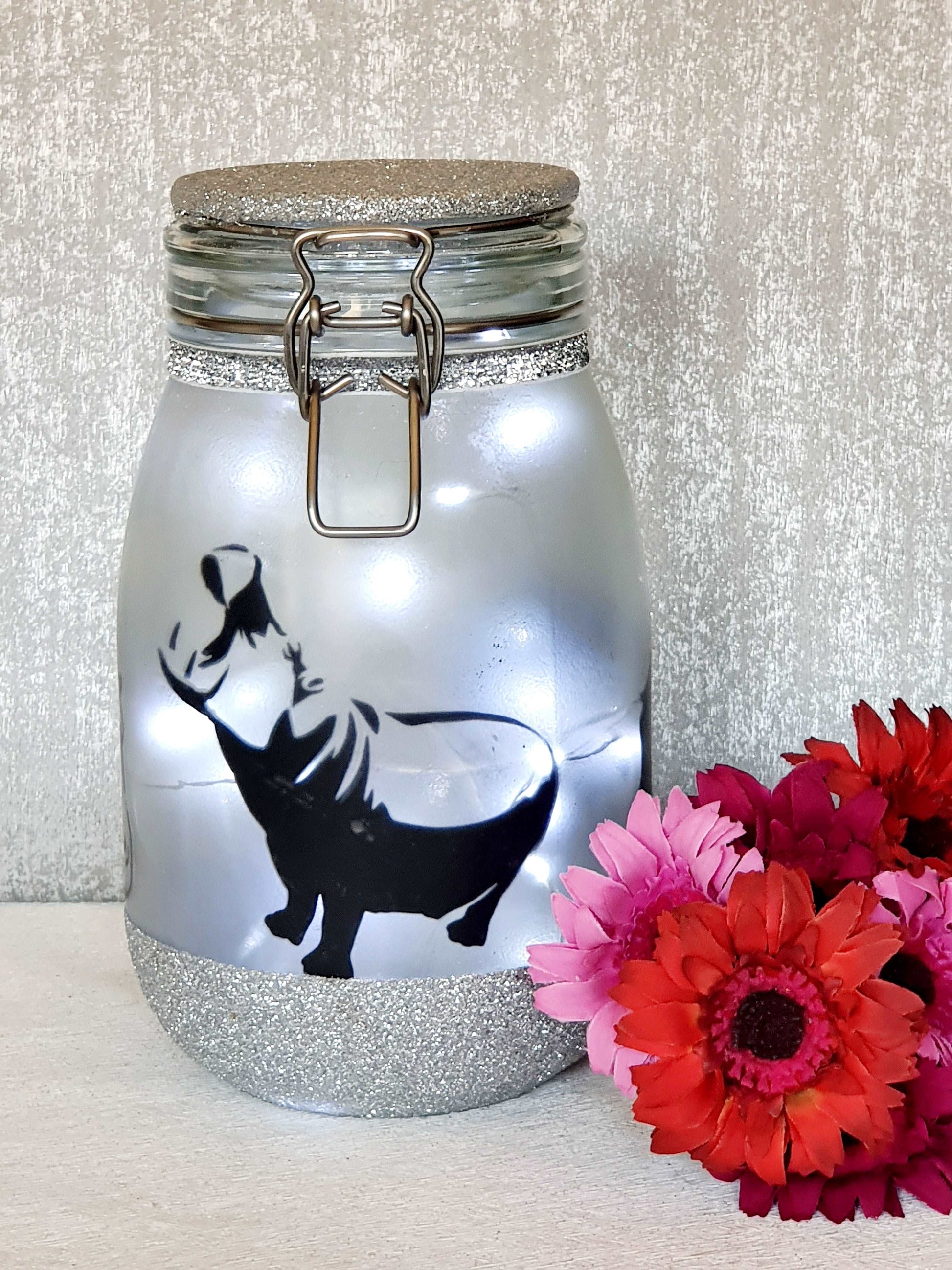 Large Hippopotamus Themed Light