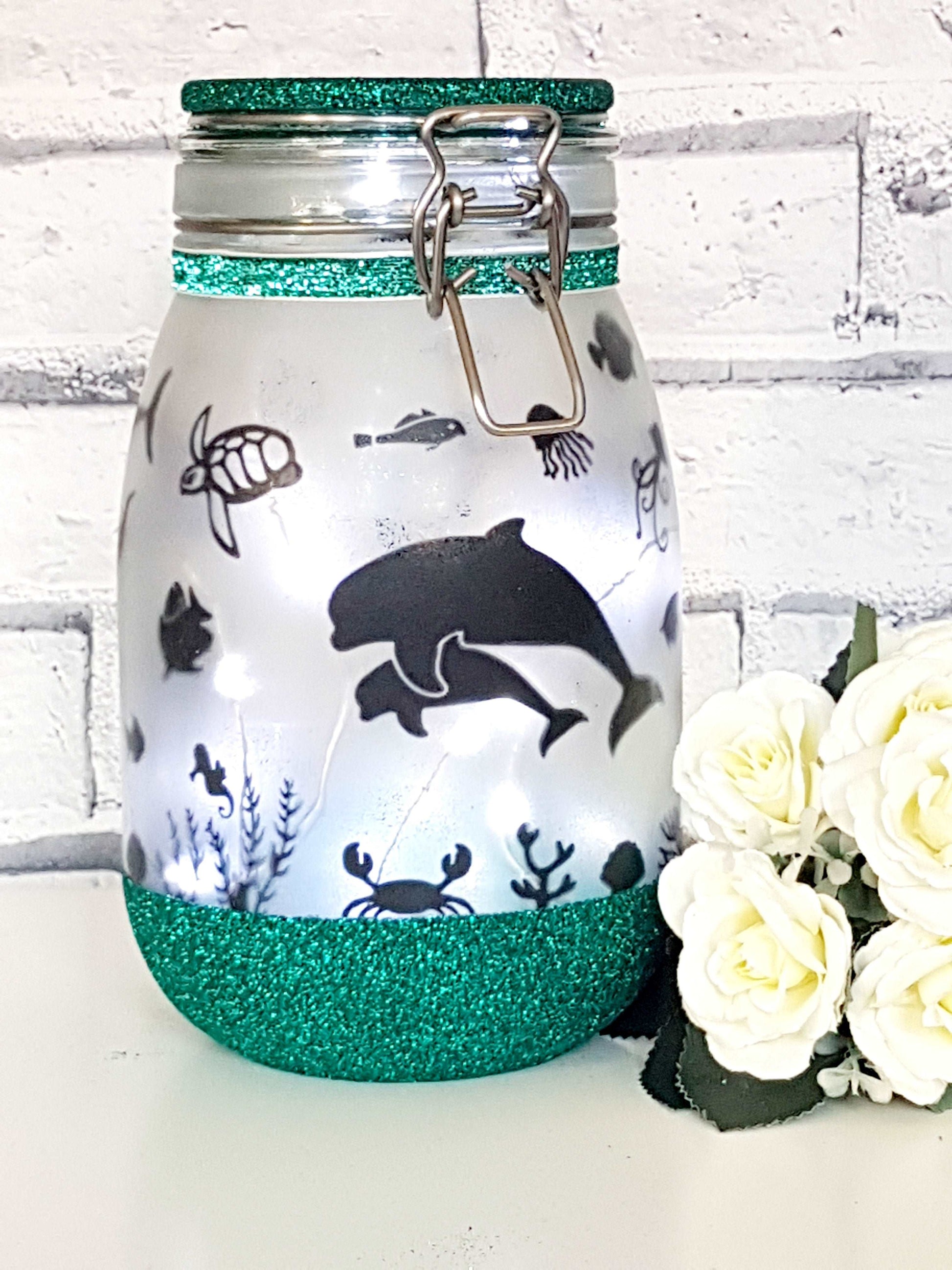 Large Personalised Dolphin Night Light