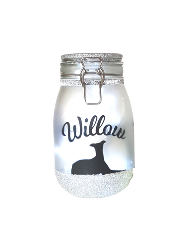 Large Personalised Greyhound Themed Light